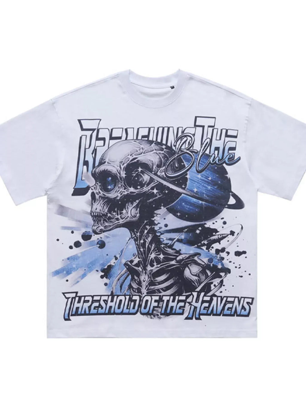 Trendsi Men's Skull Graphic Round Neck T-Shirt