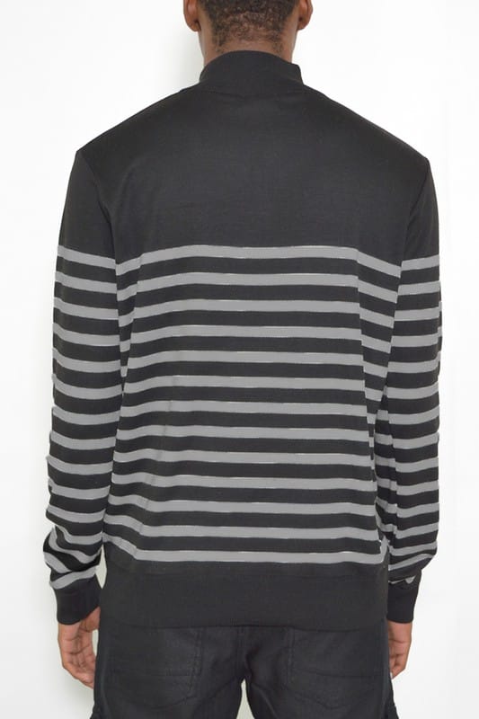 WEIV QUARTER ZIPPER PULLOVER SWEATER