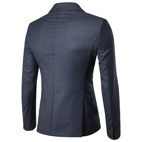 Cloud Style Mens Business Blazer 1Btn Slim Fit Daily Wear