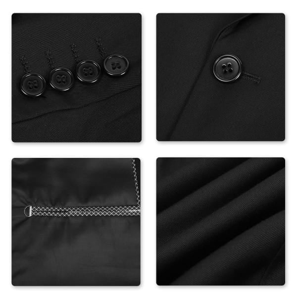 Cloud Style Mens Business Blazer 1Btn Slim Fit Daily Wear
