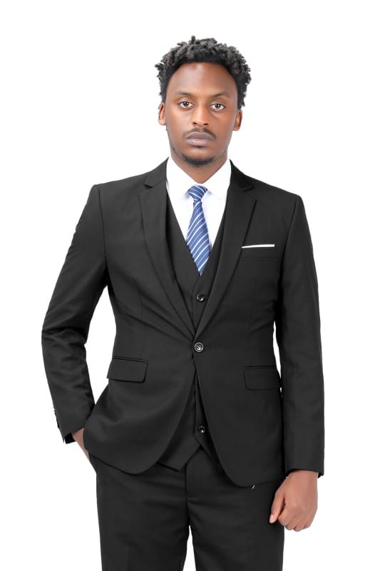 Cloud Style Mens Business Blazer 1Btn Slim Fit Daily Wear