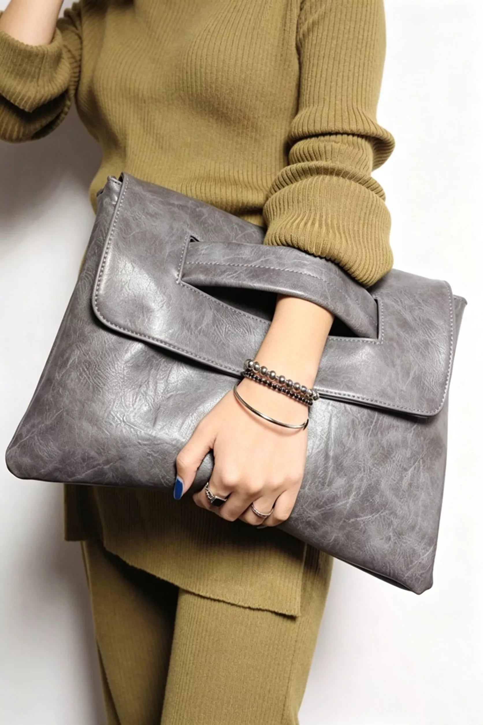 Trendsi Vintage Style Envelope Clutch