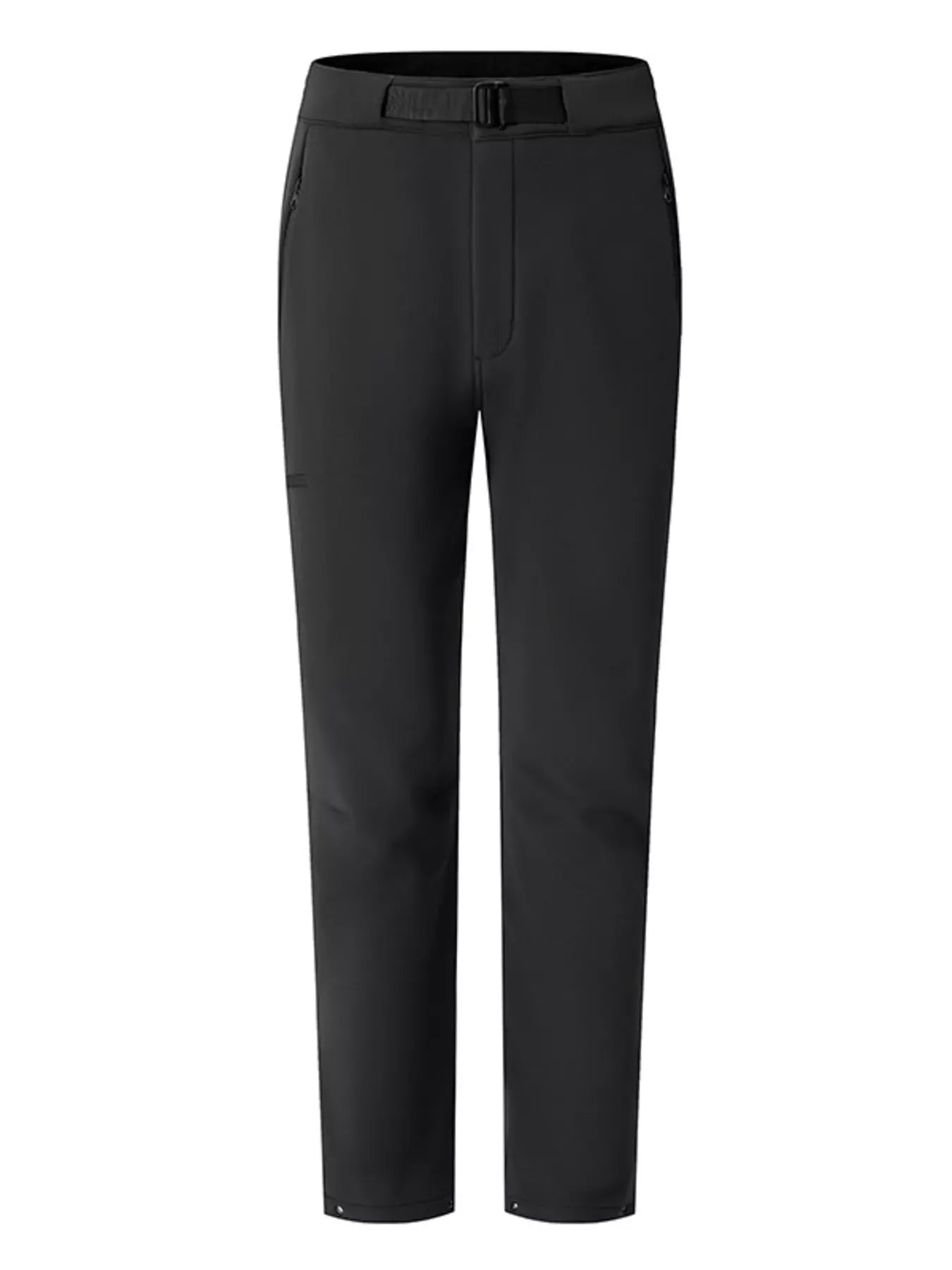 Trendsi Black / M Men's Plus Size Slim Fit Pants