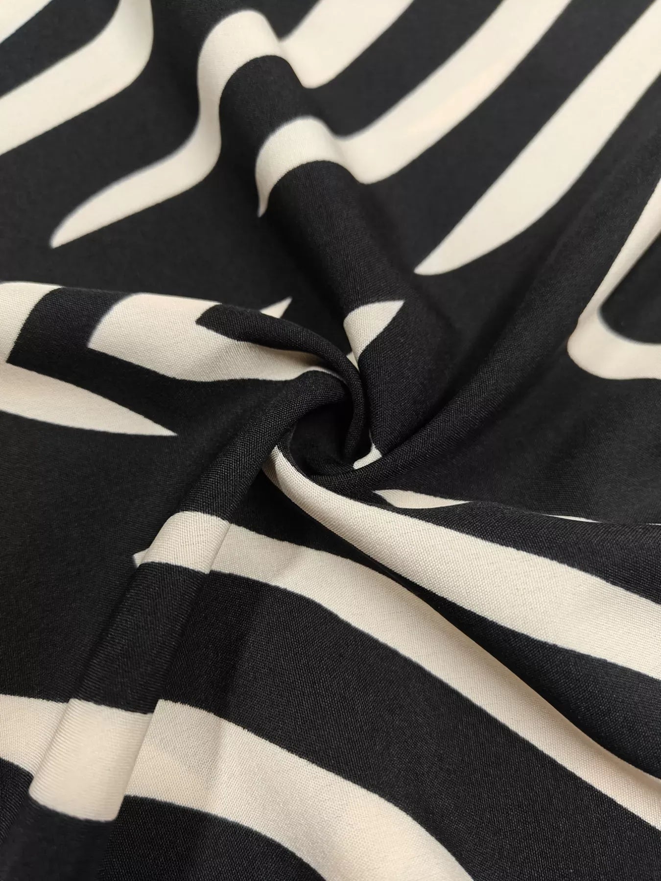 Trendsi dress Plus Size Chevron Print Wrap Maxi Dress