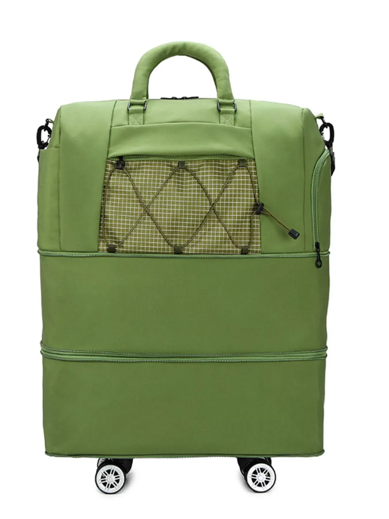 Trendsi Expandable Rolling Duffel Bag