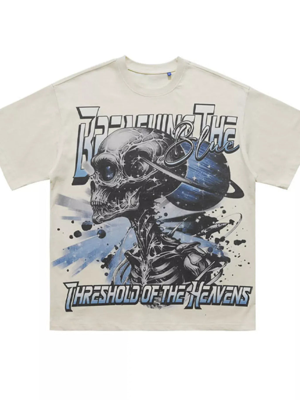 Trendsi Men's Skull Graphic Round Neck T-Shirt