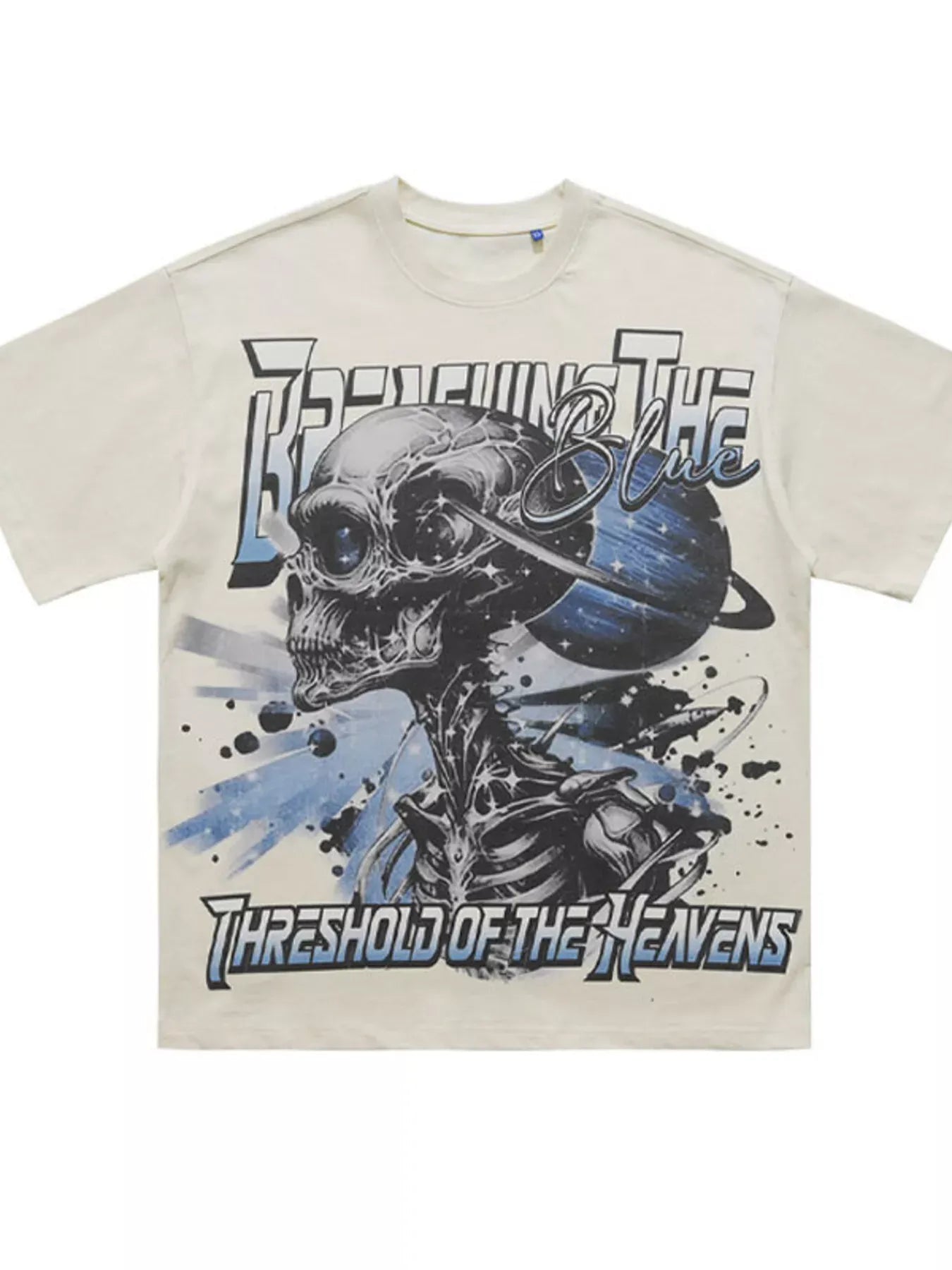 Trendsi Men's Skull Graphic Round Neck T-Shirt