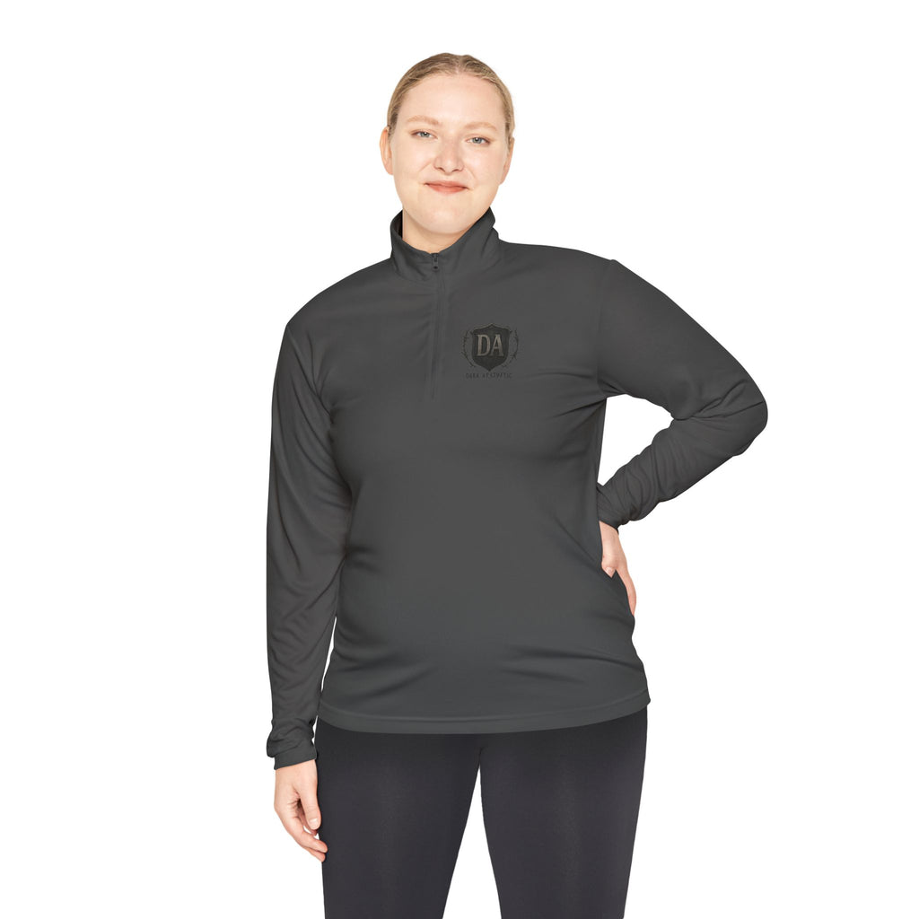 Unisex  Dark Aesthetic Quarter Zip – Alternative Fashion Pullover for Everyday Wear