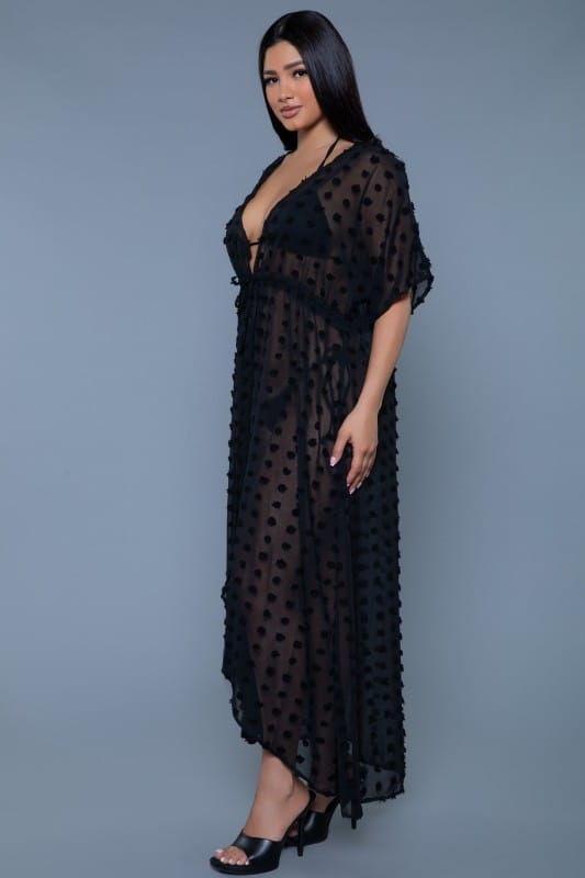 BE WICKED 2411 Alice Cover-Up Maxi Dress