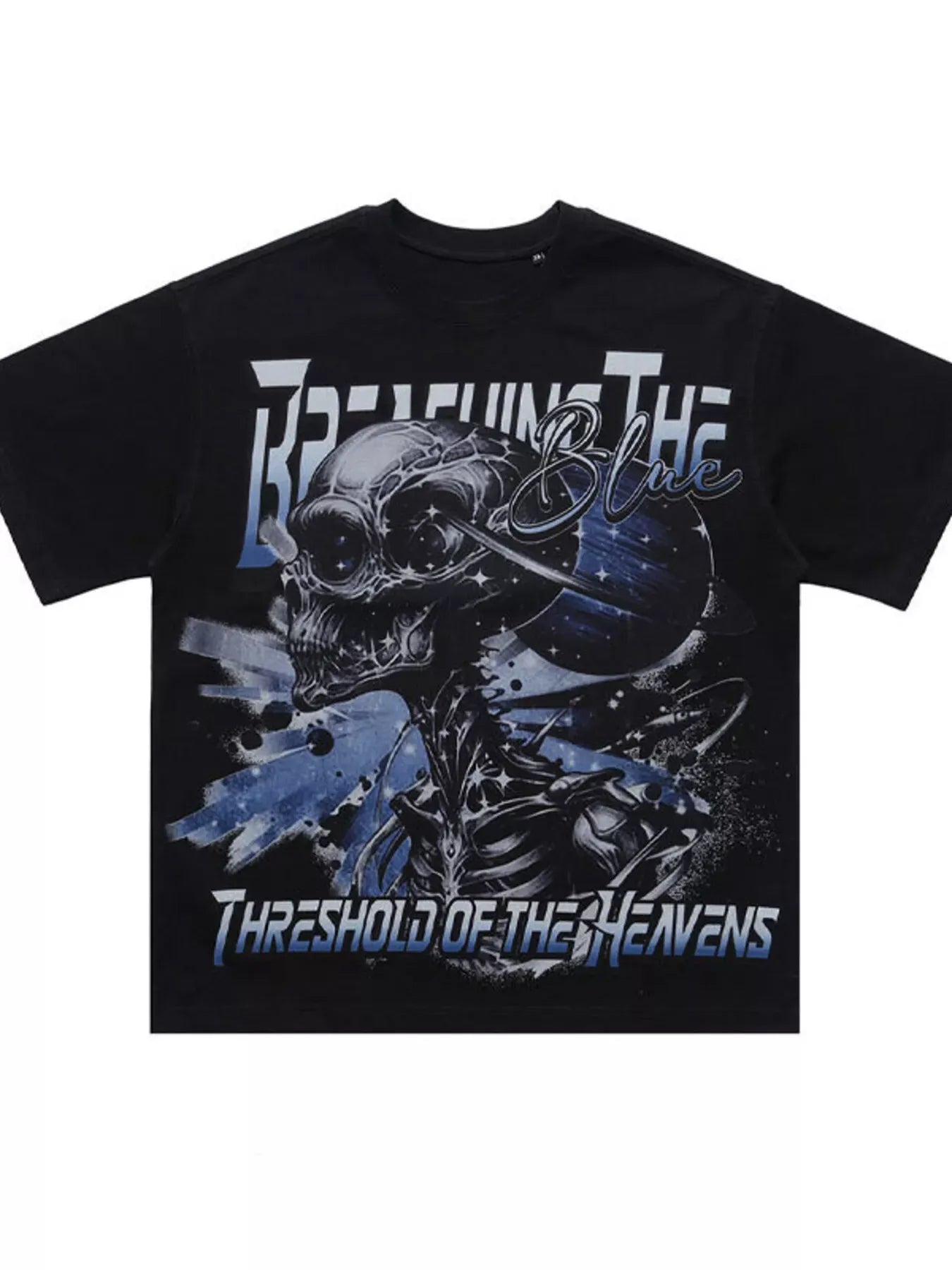 Trendsi Men's Skull Graphic Round Neck T-Shirt