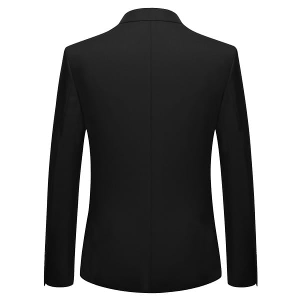 Cloud Style Mens Business Blazer 1Btn Slim Fit Daily Wear