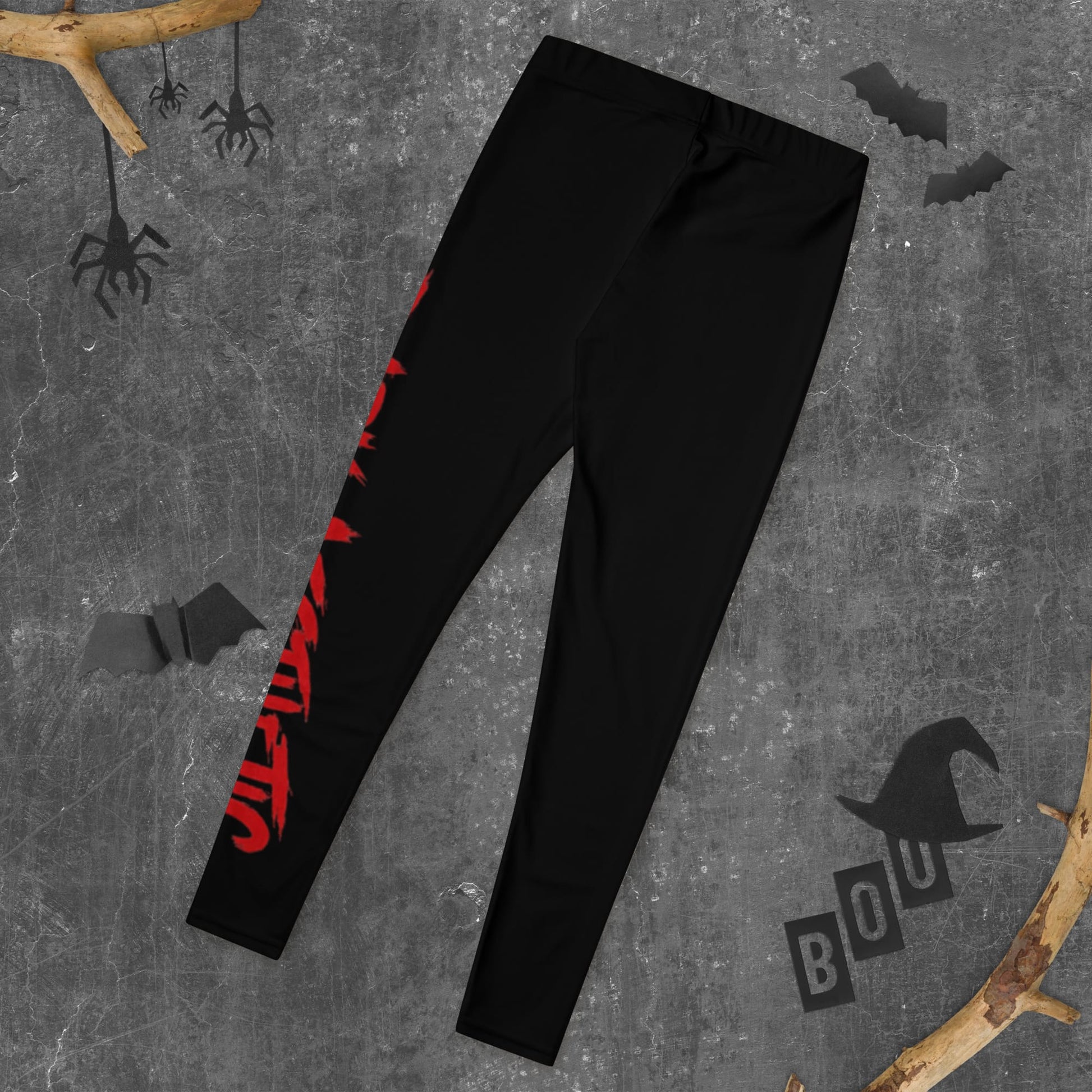 Dark Aesthetic  CUT-SEW Dark Aesthetic  Slasher Fit   Logo Leggings