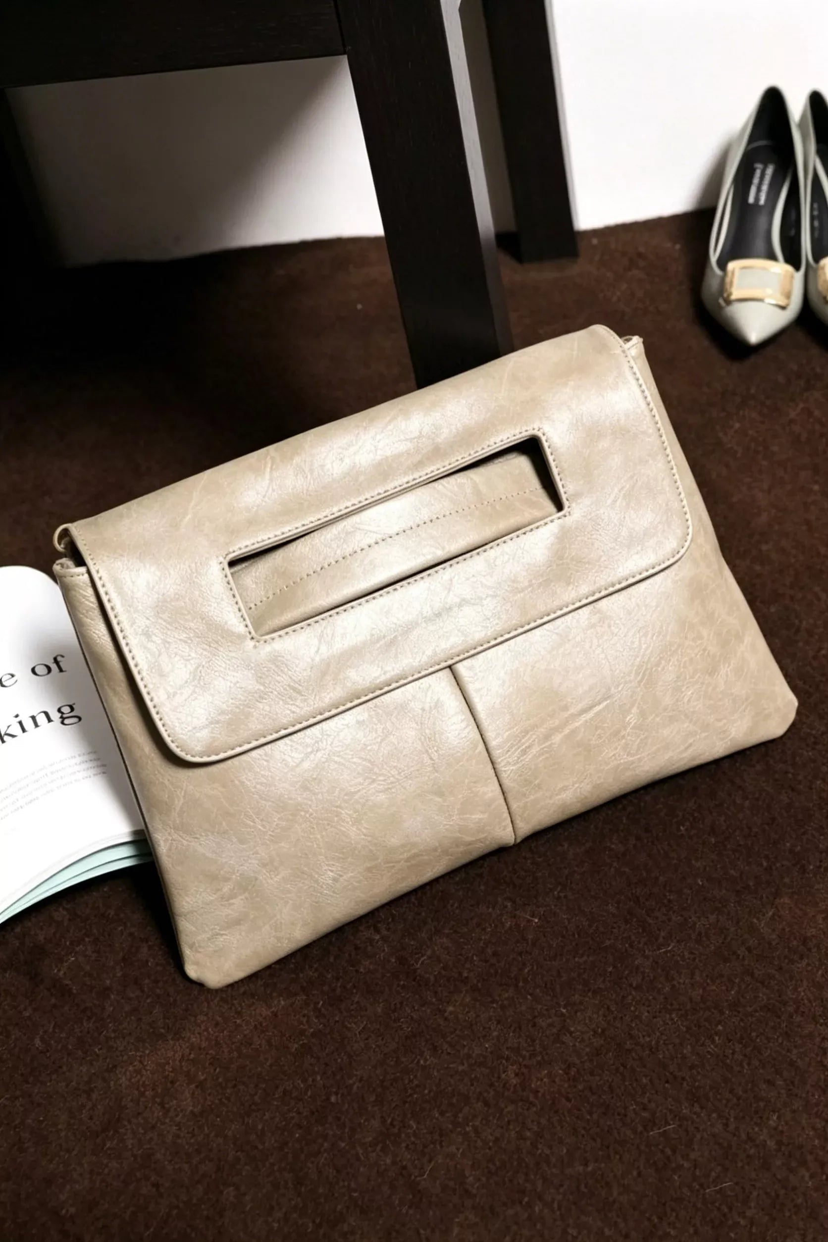 Trendsi Vintage Style Envelope Clutch