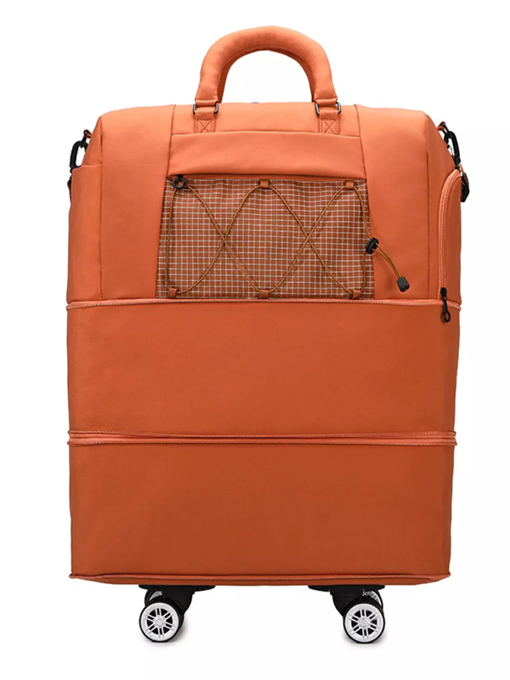 Trendsi Expandable Rolling Duffel Bag