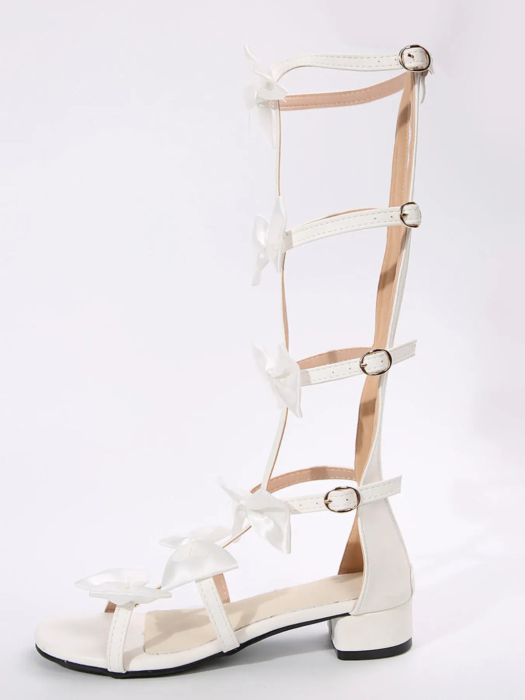 Trendsi Bow Low Heels Sandals
