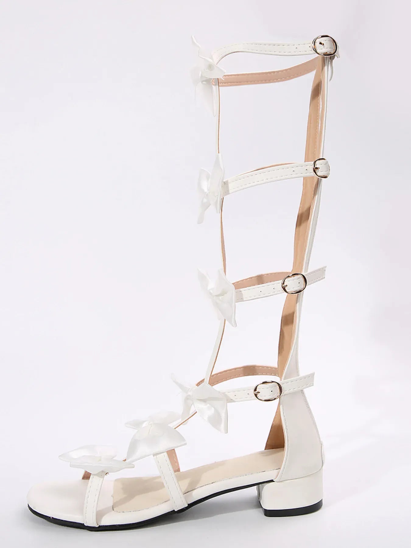 Trendsi Bow Low Heels Sandals