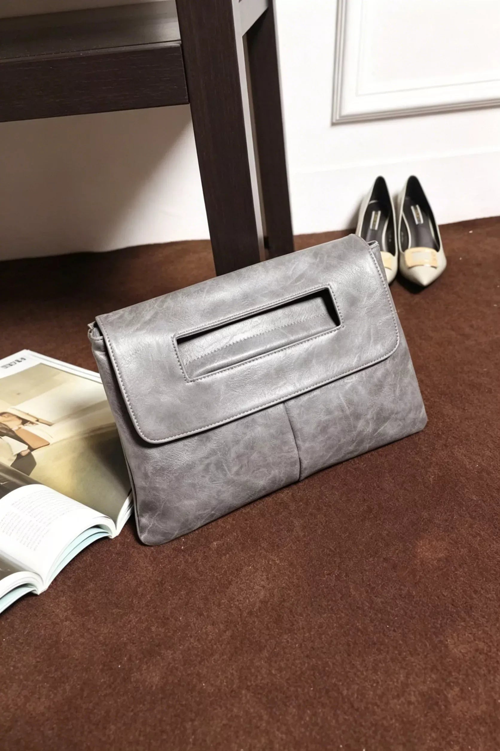 Trendsi Vintage Style Envelope Clutch