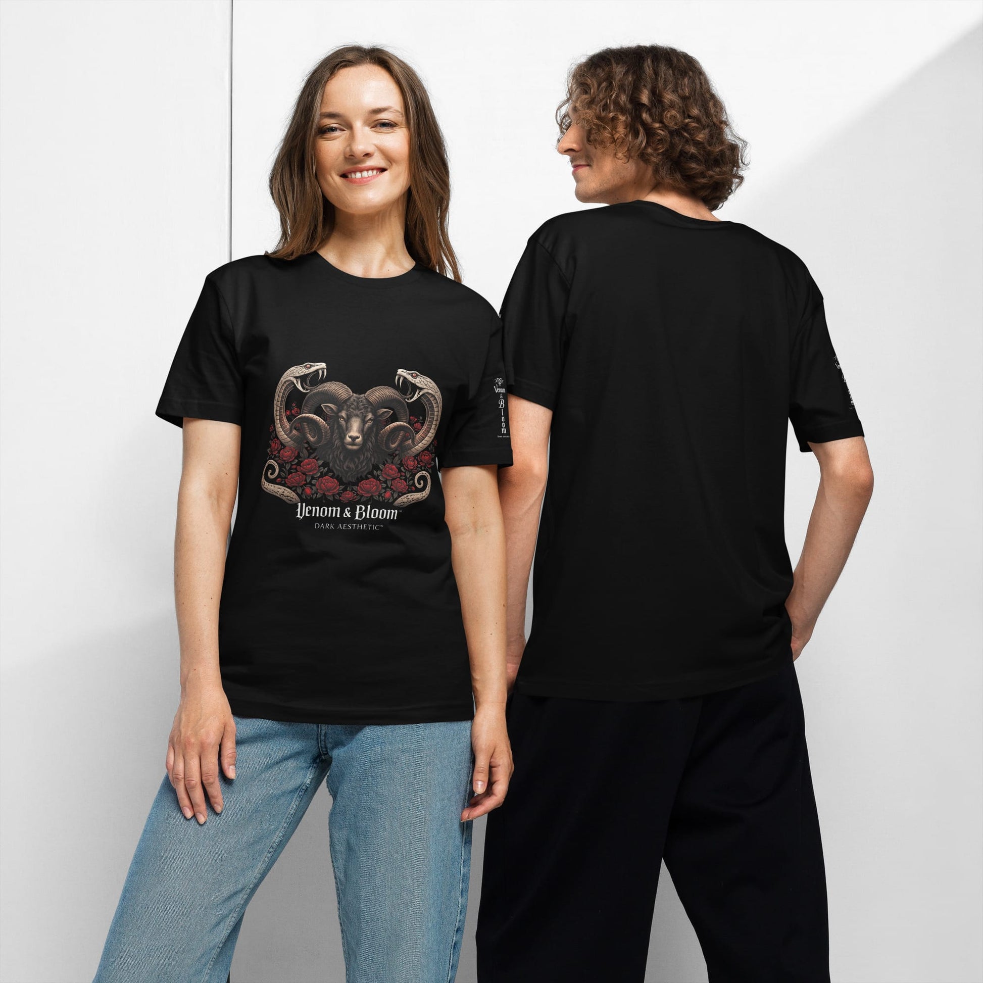 Dark Aesthetic  S Unisex fine jersey tee